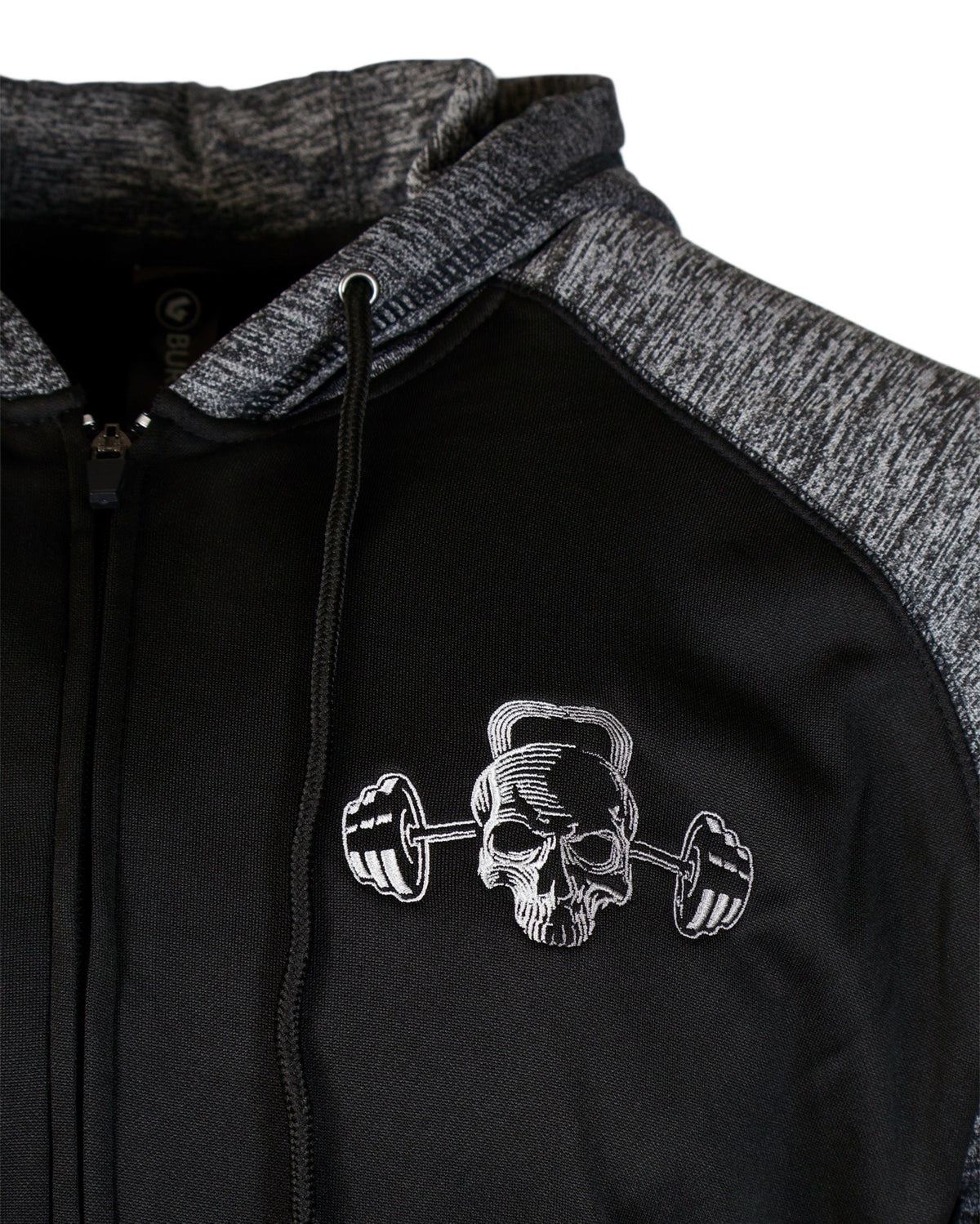 Demons Behind Me Performance Tech Fleece Zip-Up Hoodie
