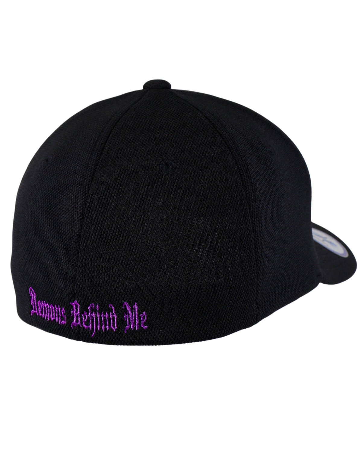 Demons Behind Me Flexfit Never Fade Two-Tone Skull Fitted Cap