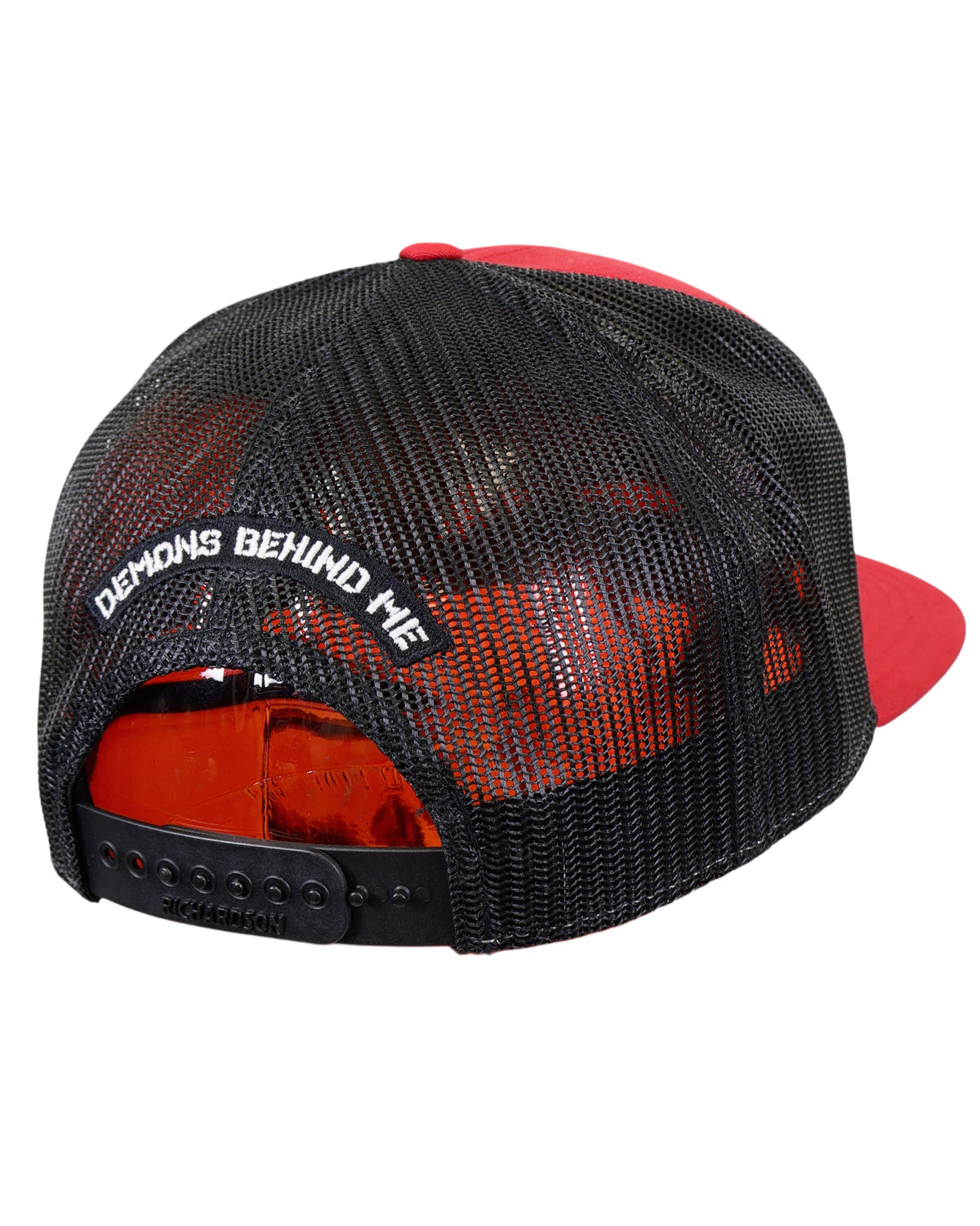 Demons Behind Me Richardson 7-Panel Two-Tone Skull Snapback