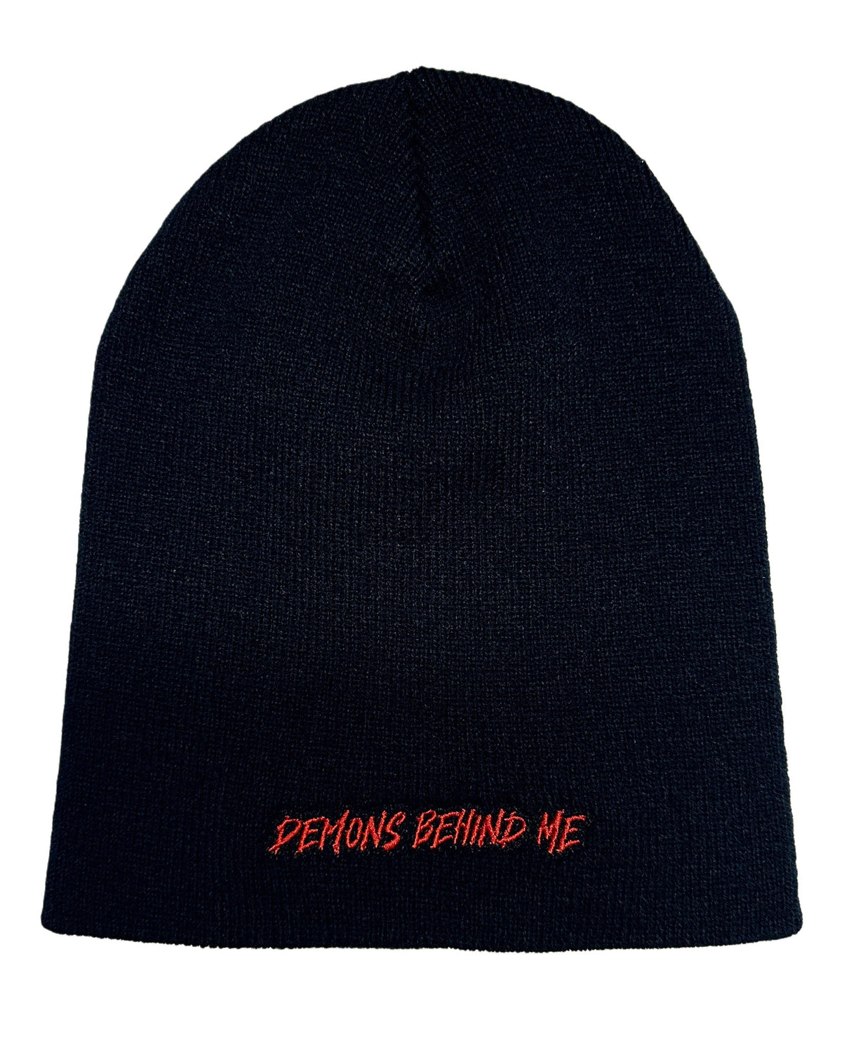 Demons Behind Me Friday the 13th Embroidered Beanie