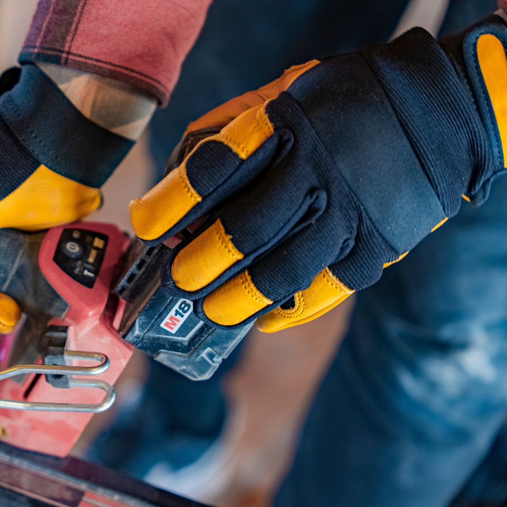 Advanced Gloves BP-300 Cowhide Mechanics Gloves