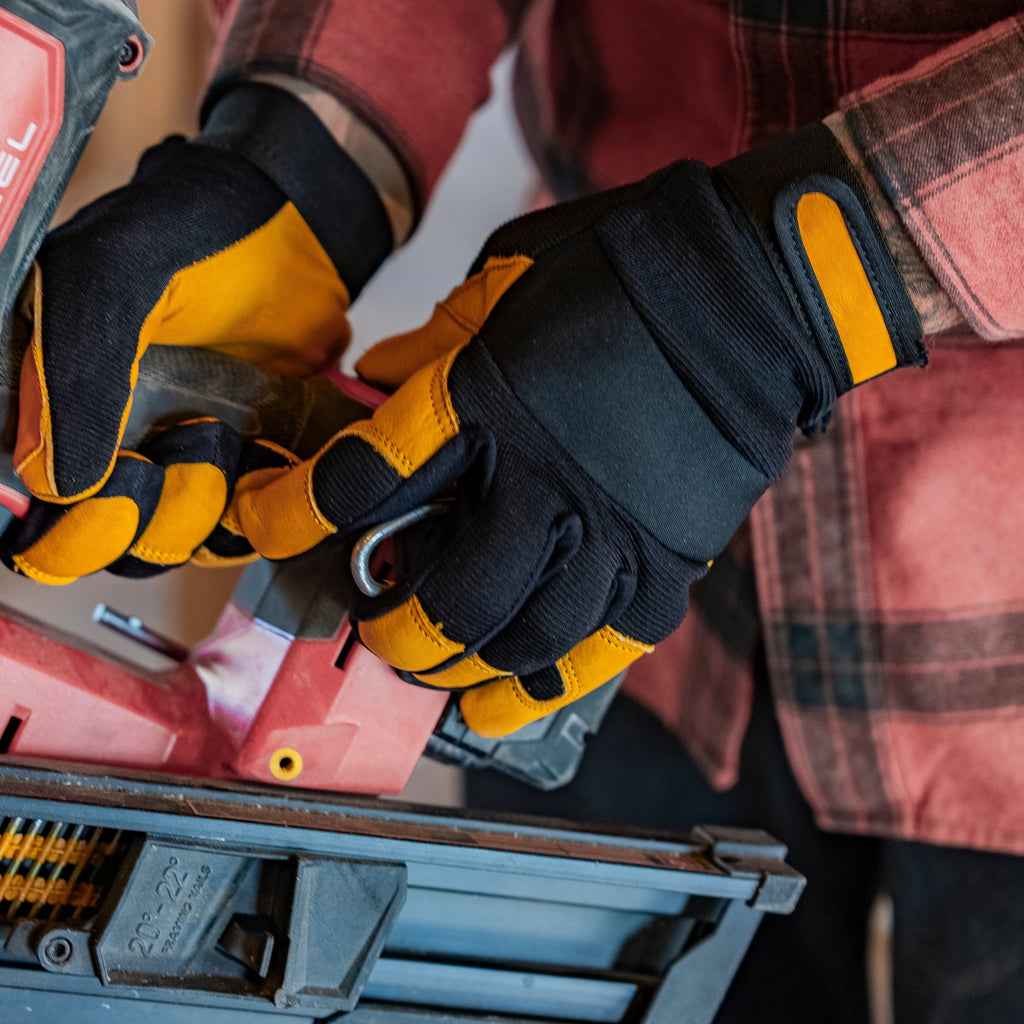 Advanced Gloves BP-300 Cowhide Mechanics Gloves