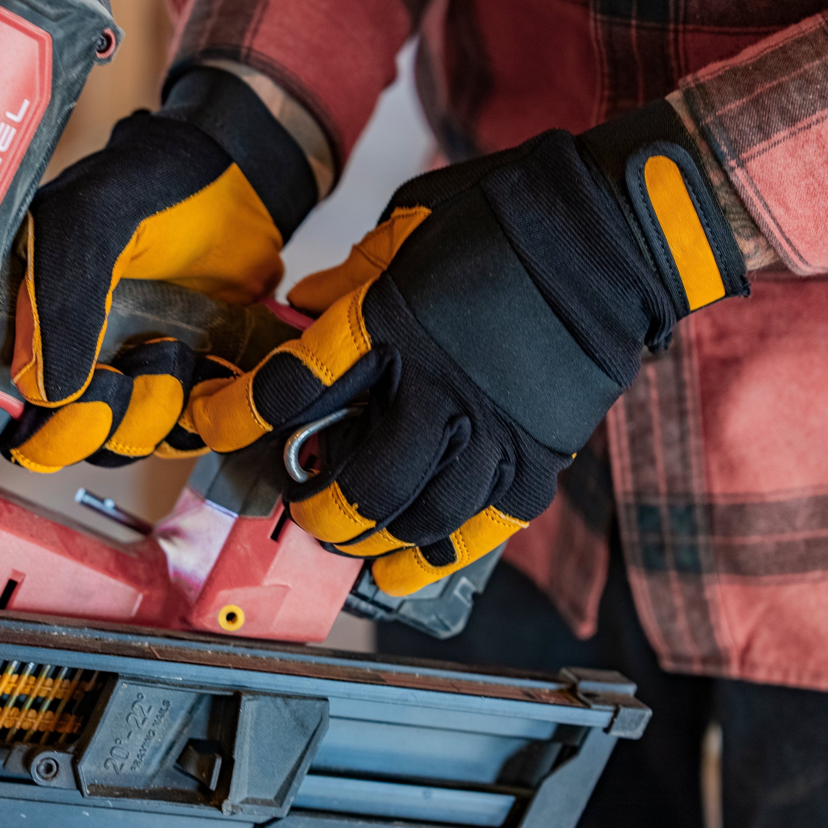 Advanced Gloves BP-300 Cowhide Mechanics Gloves