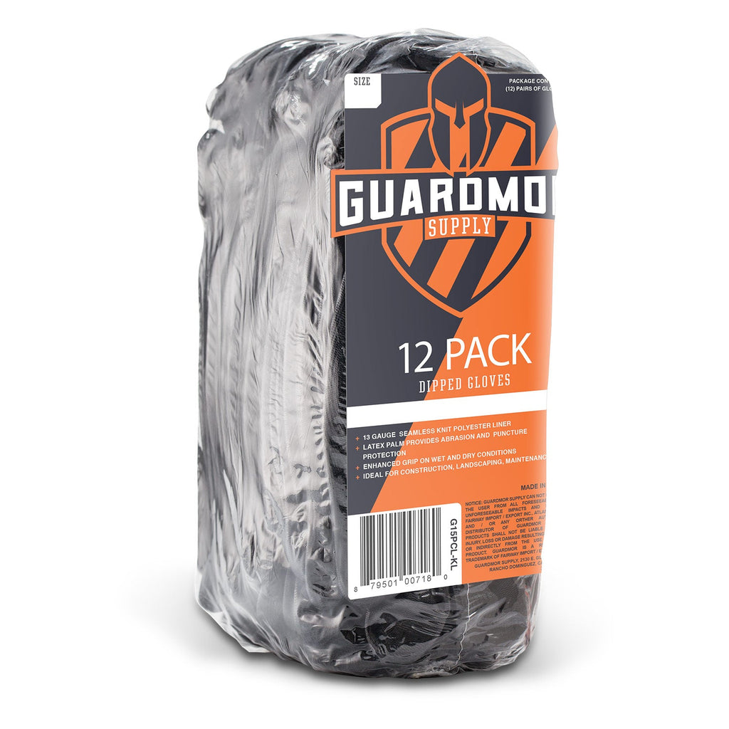 LIFT Safety Foam Nitrile Work Gloves – 12 Pack
