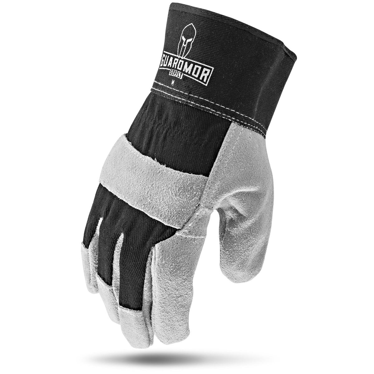 LIFT Safety Split Leather Palm Work Gloves – 12 Pack