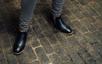 Xena Gravity women’s steel toe work booties in Sleek Black
