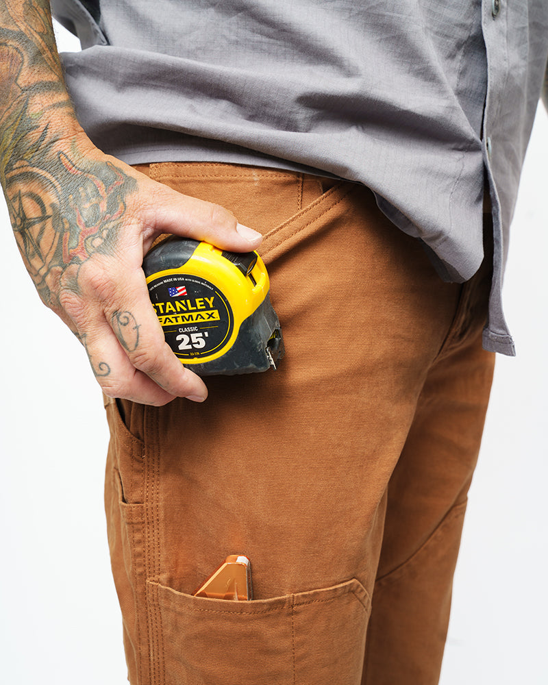 Off The Grid Hardened Double Knee Work Pants – Tobacco