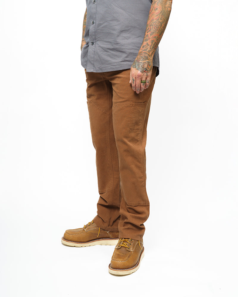 Off The Grid Hardened Double Knee Work Pants – Tobacco