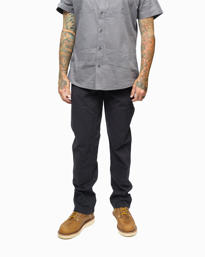 Off The Grid Hardened Double Knee Work Pants – Black