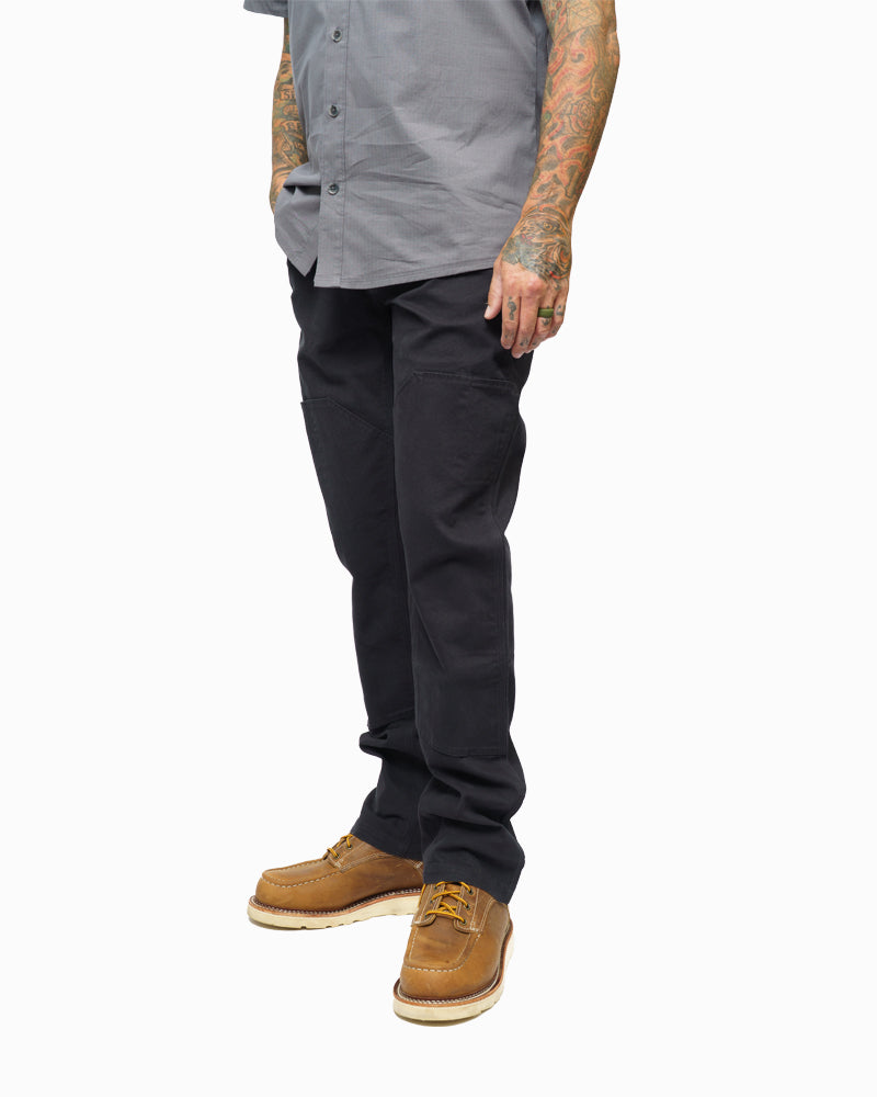 Off The Grid Hardened Double Knee Work Pants – Black
