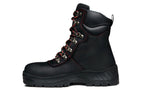 Xena Horizon women’s alloy toe work boots in Carbon Black