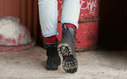 Xena Horizon women’s alloy toe work boots in Carbon Black