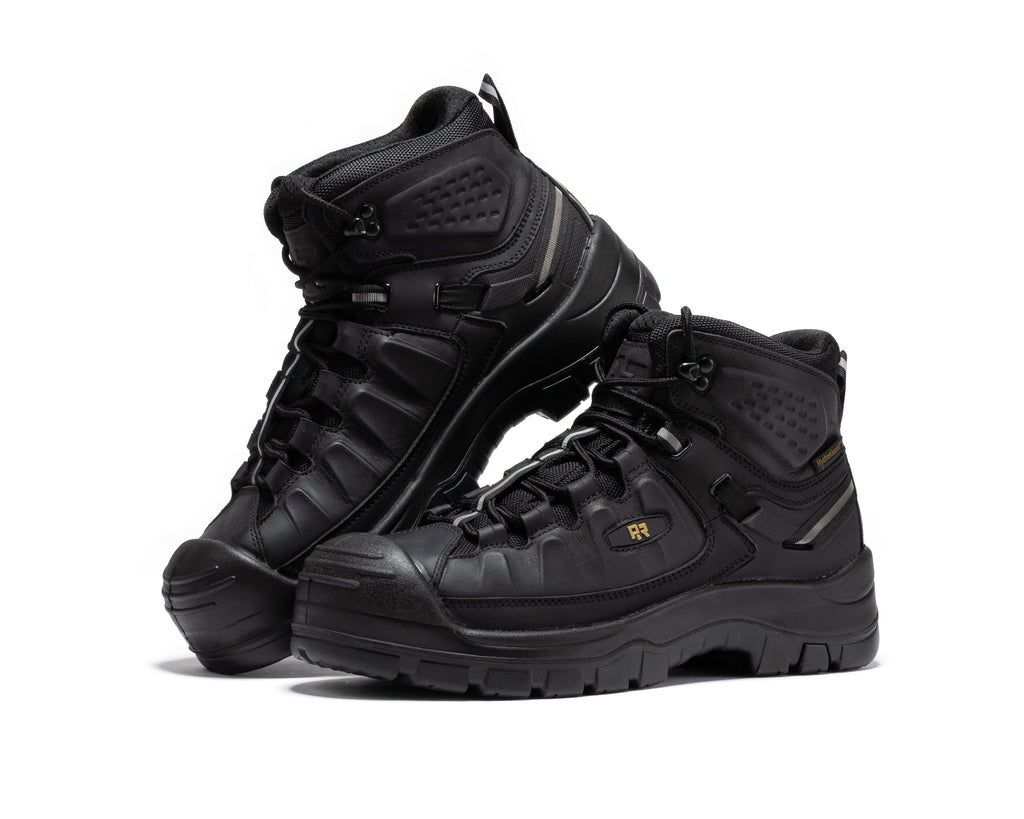 RockRooster Woodland 6" Waterproof Composite Toe Work Boot – Brown