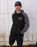 Demons Behind Me Performance Tech Fleece Zip-Up Hoodie