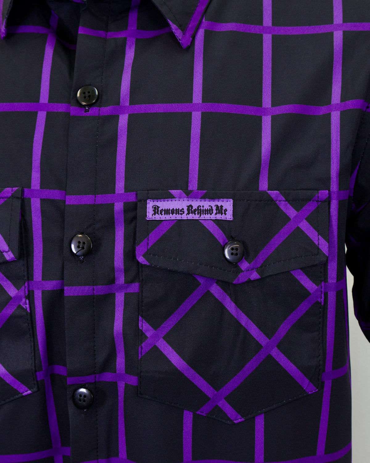 Demons Behind Me Raven Lightweight 4-Way Stretch Shirt