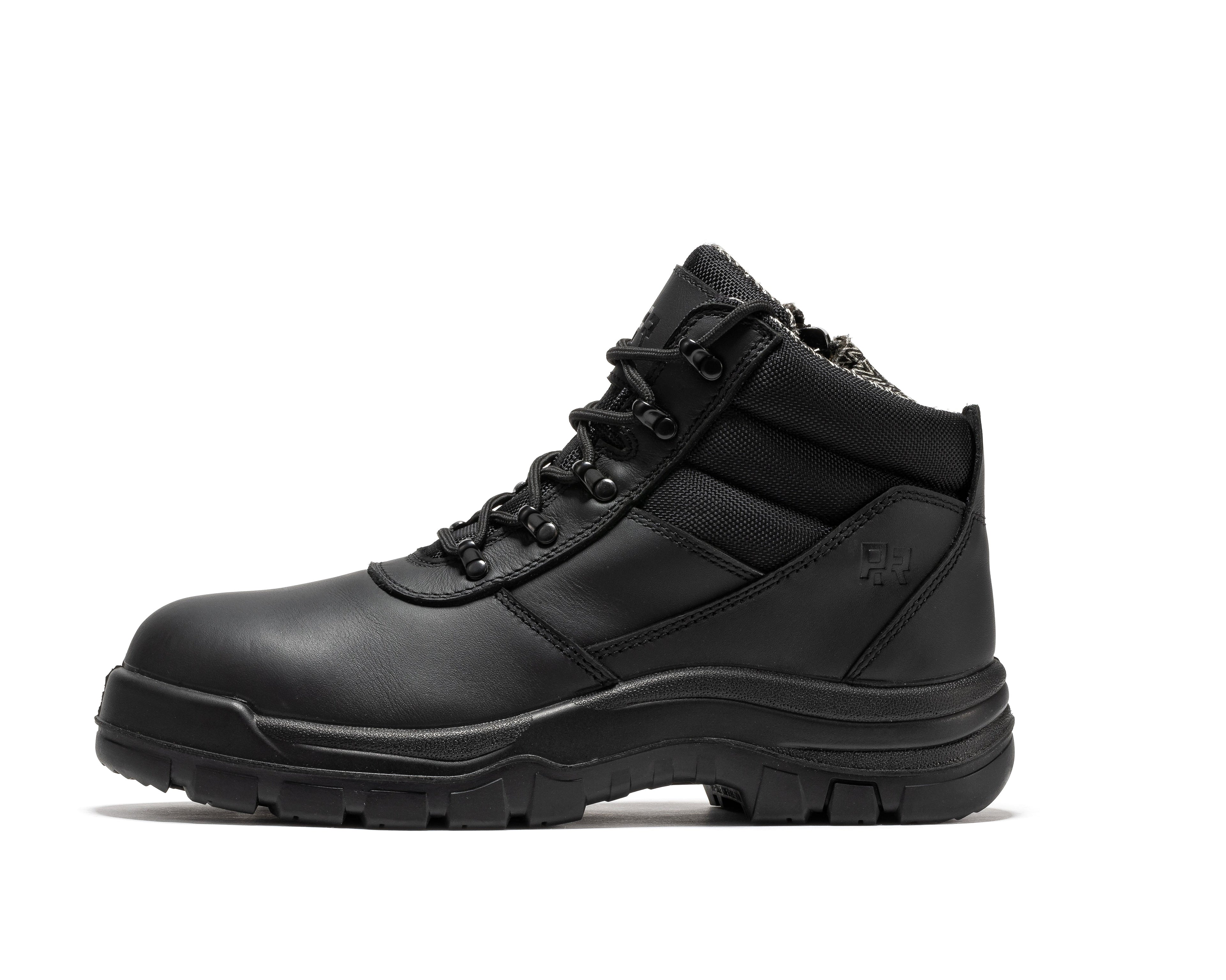RockRooster Avalon 6" Side-Zip Composite Toe Work Boot – Black