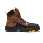 RockRooster Sedona 6" Waterproof Steel Toe Work Boot – Brown – Wide Fit