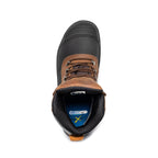 RockRooster Sedona 6" Waterproof Steel Toe Work Boot – Brown – Wide Fit