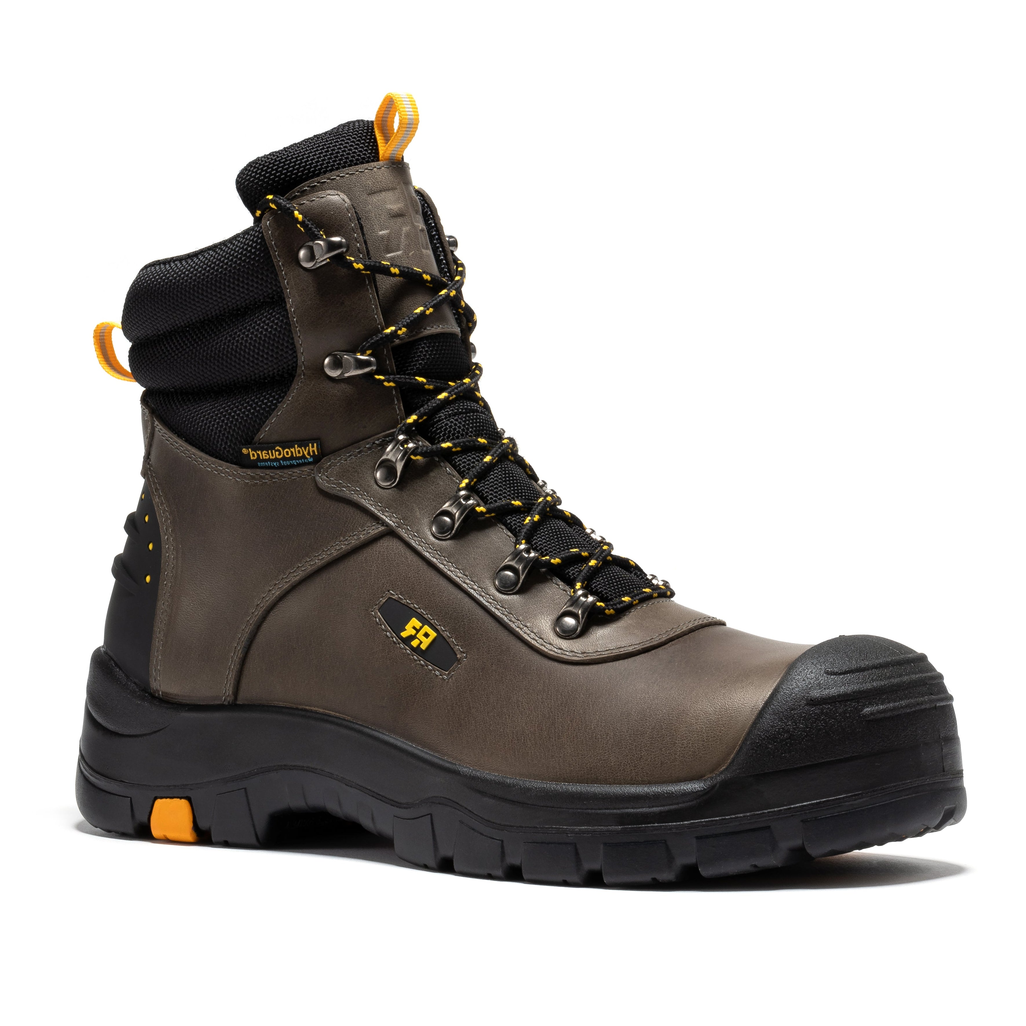 RockRooster Woodland 6" Waterproof Composite Toe Work Boot – Rust – Wide Fit