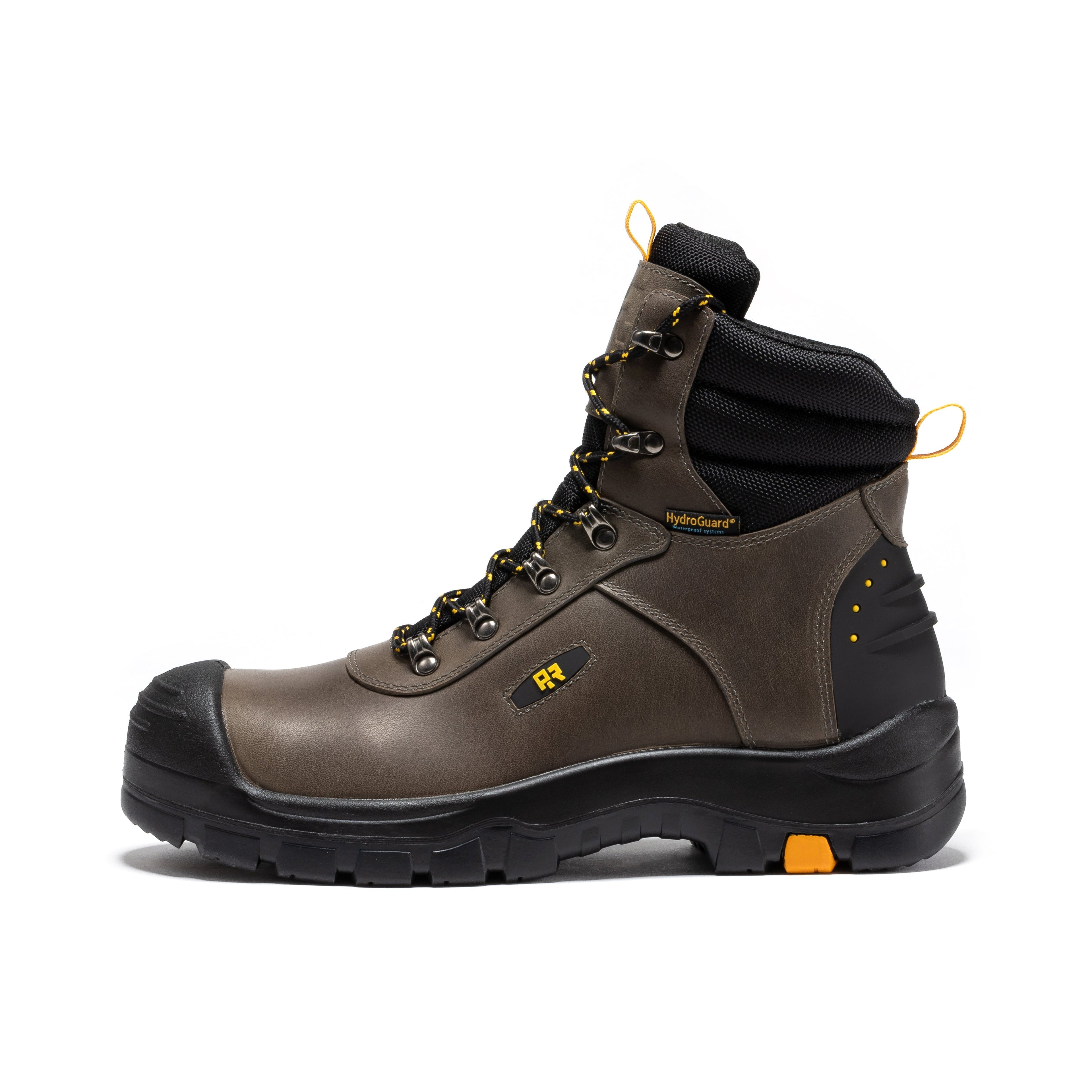 RockRooster Woodland 6" Waterproof Composite Toe Work Boot – Rust – Wide Fit