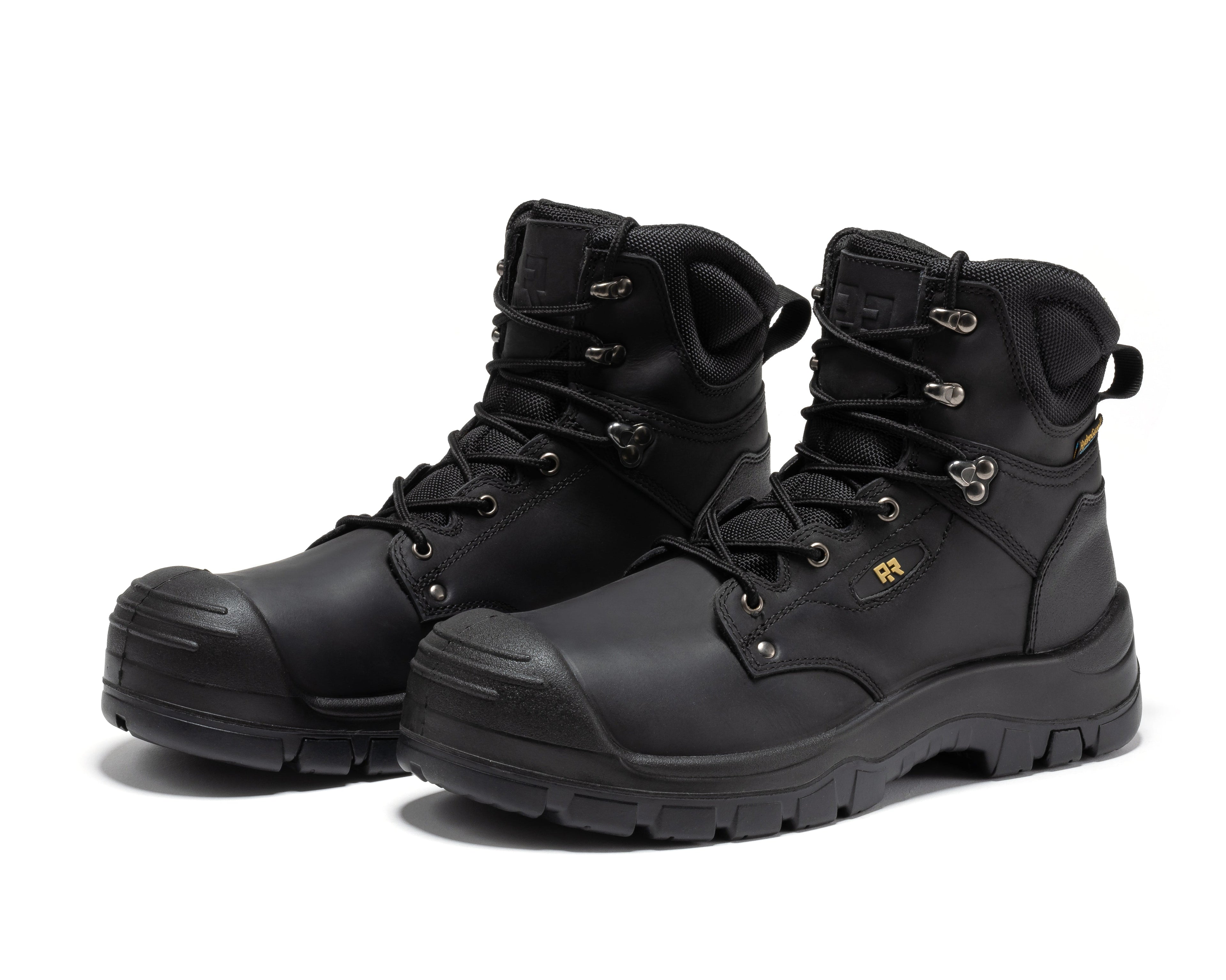 RockRooster Woodland 6" Waterproof Composite Toe Work Boot – Black