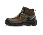 RockRooster Woodland 6" Waterproof Composite Toe Work Boot – Brown – Wide Fit