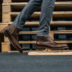 Proxon Mich Steel Toe Lace-Up Work Boot – Brown