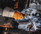 Bear Knuckles Golden Arm MIG/Stick Welding Gloves - W572