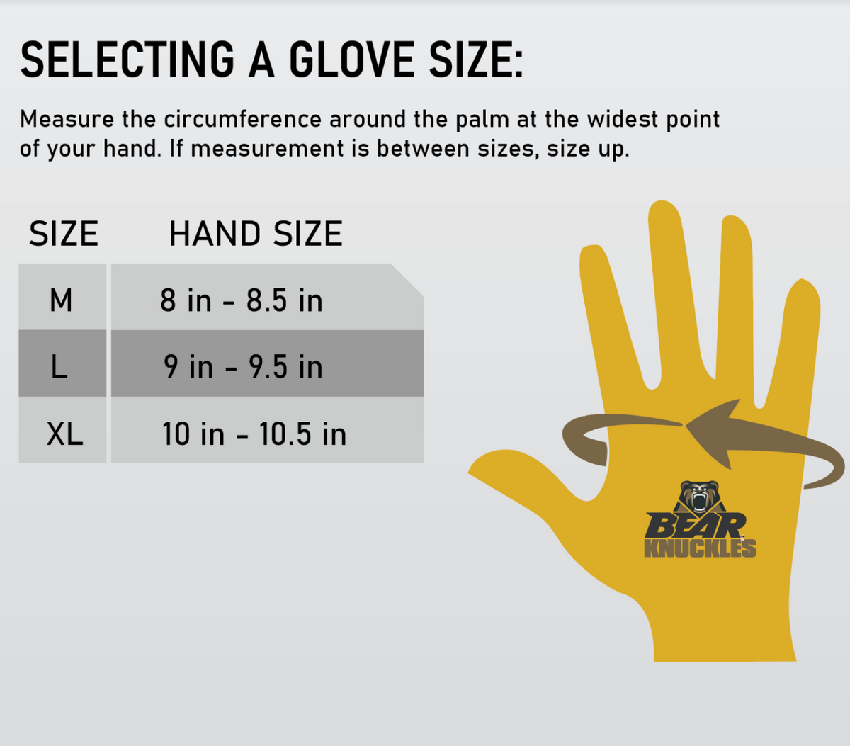 Bear Knuckles Golden Arm MIG/Stick Welding Gloves - W572