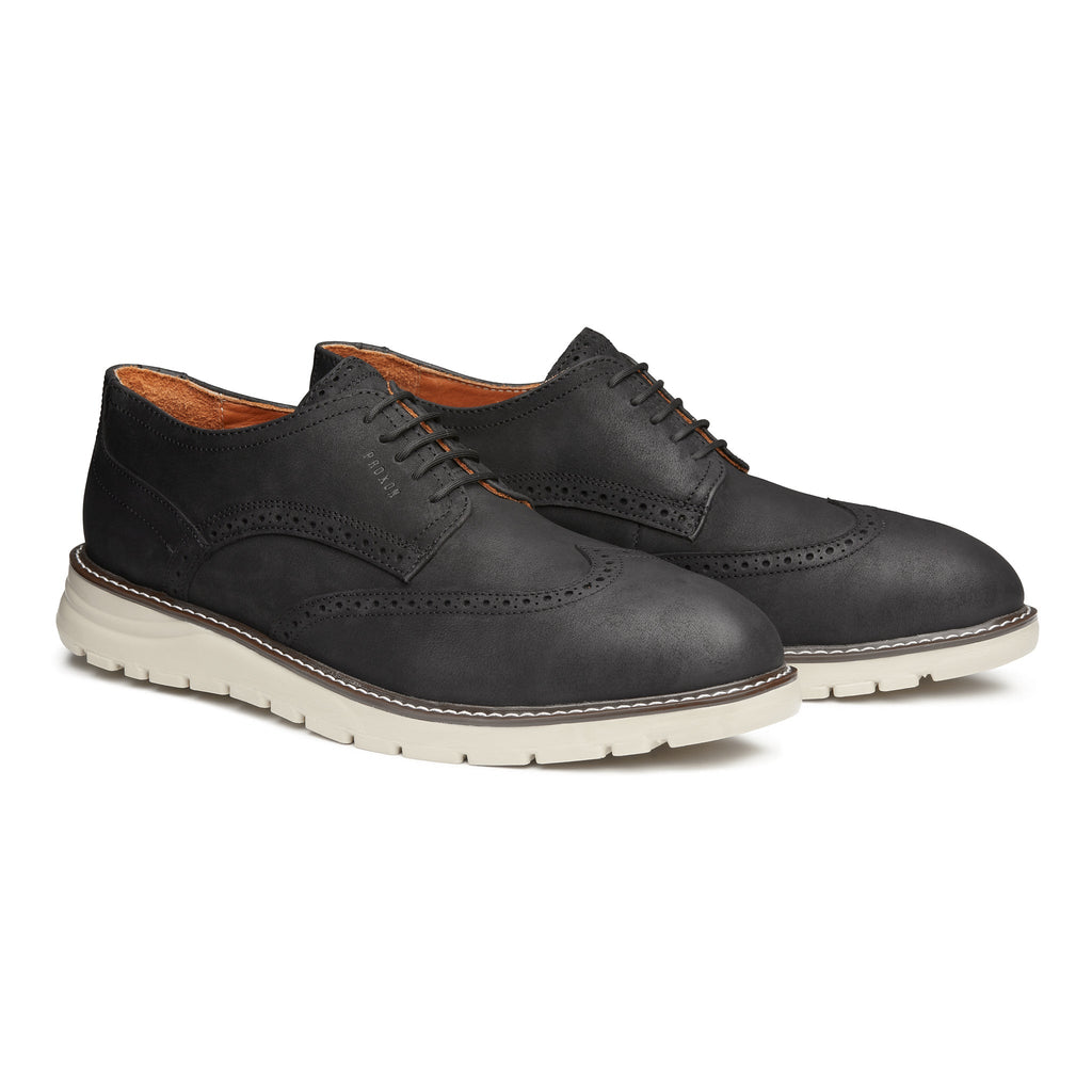 Proxon Master Steel Toe Derby Work Shoe – Black Matte