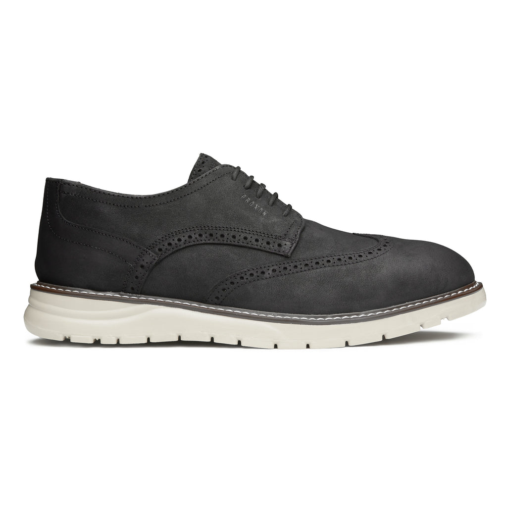 Proxon Master Steel Toe Derby Work Shoe – Black Matte