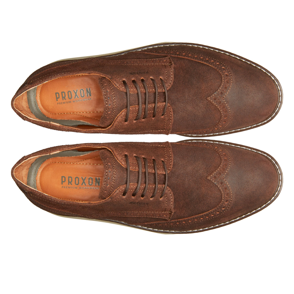 Proxon Master Steel Toe Derby Work Shoe – Moka