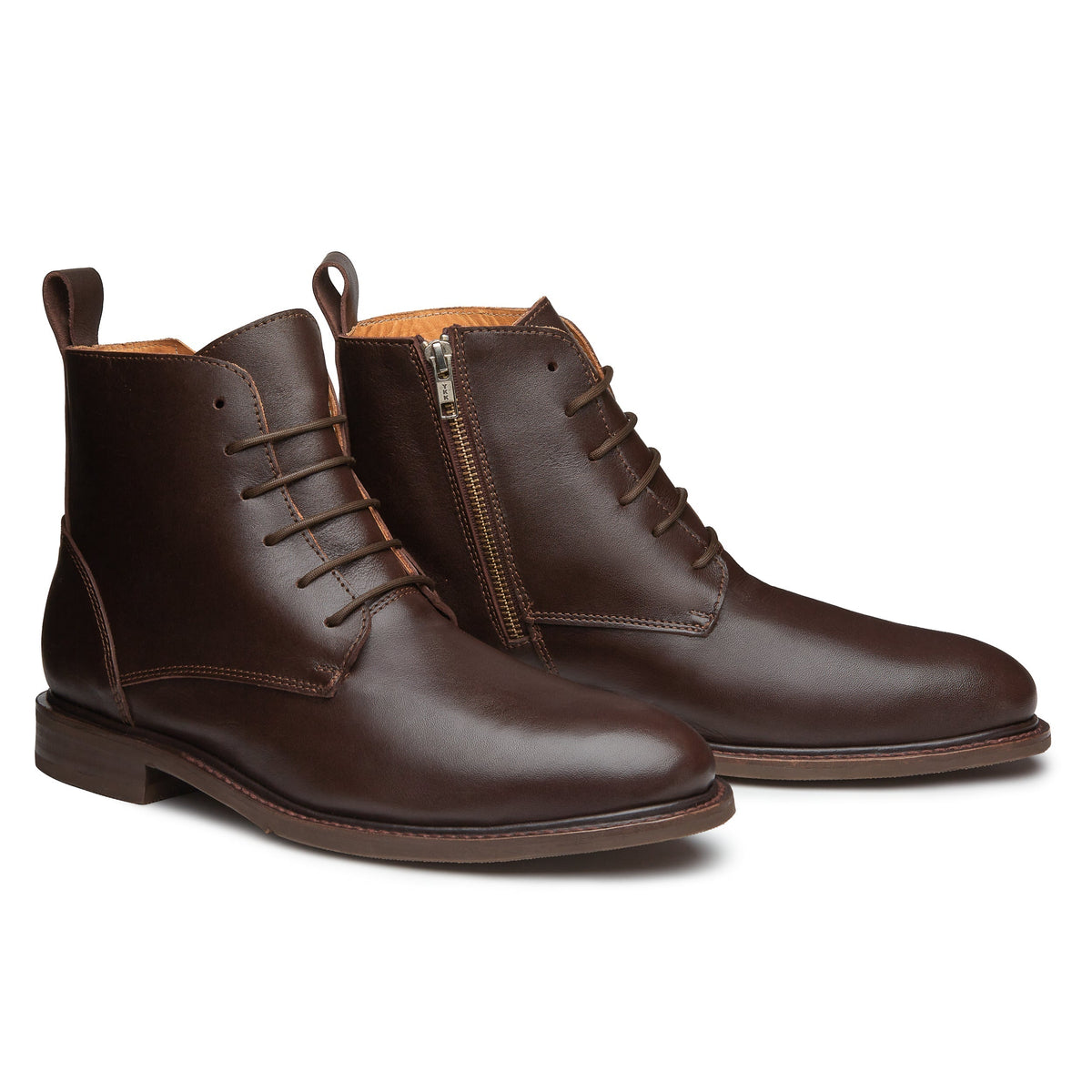 Proxon Mich Steel Toe Lace-Up Work Boot – Brown