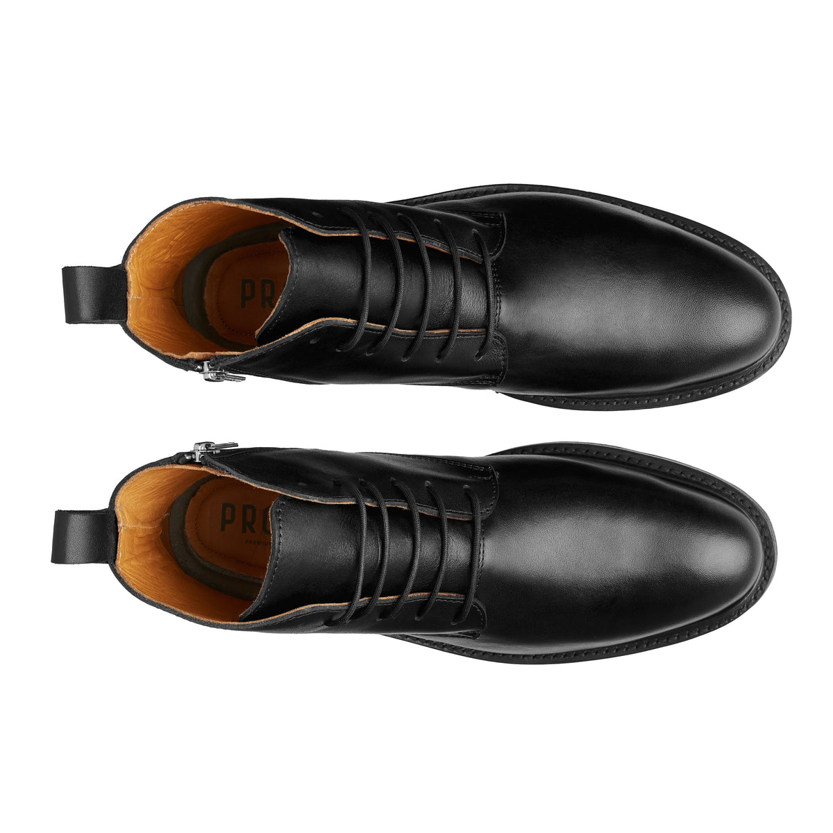 Proxon Mich Steel Toe Lace-Up Work Boot – Black