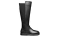 Xena Nova women’s steel toe riding-style work boots in Stylish Black — side profile