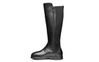 Xena Nova women’s steel toe riding-style work boots in Stylish Black