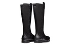 Xena Nova women’s steel toe riding-style work boots in Stylish Black