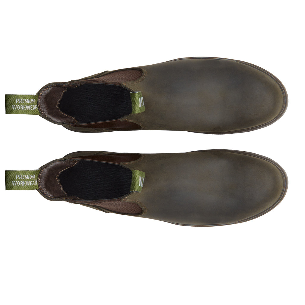 Proxon Rainier Soft Toe Chelsea Work Boot – Olive Green