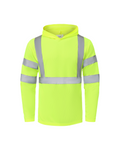 Ideal Club Class 3 Neon Hi-Vis Safety Hoodie