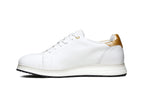 Xena Rogue women’s leather work shoes in White Gold