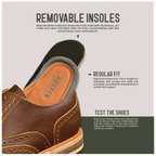 Proxon Master Steel Toe Derby Work Shoe – Moka