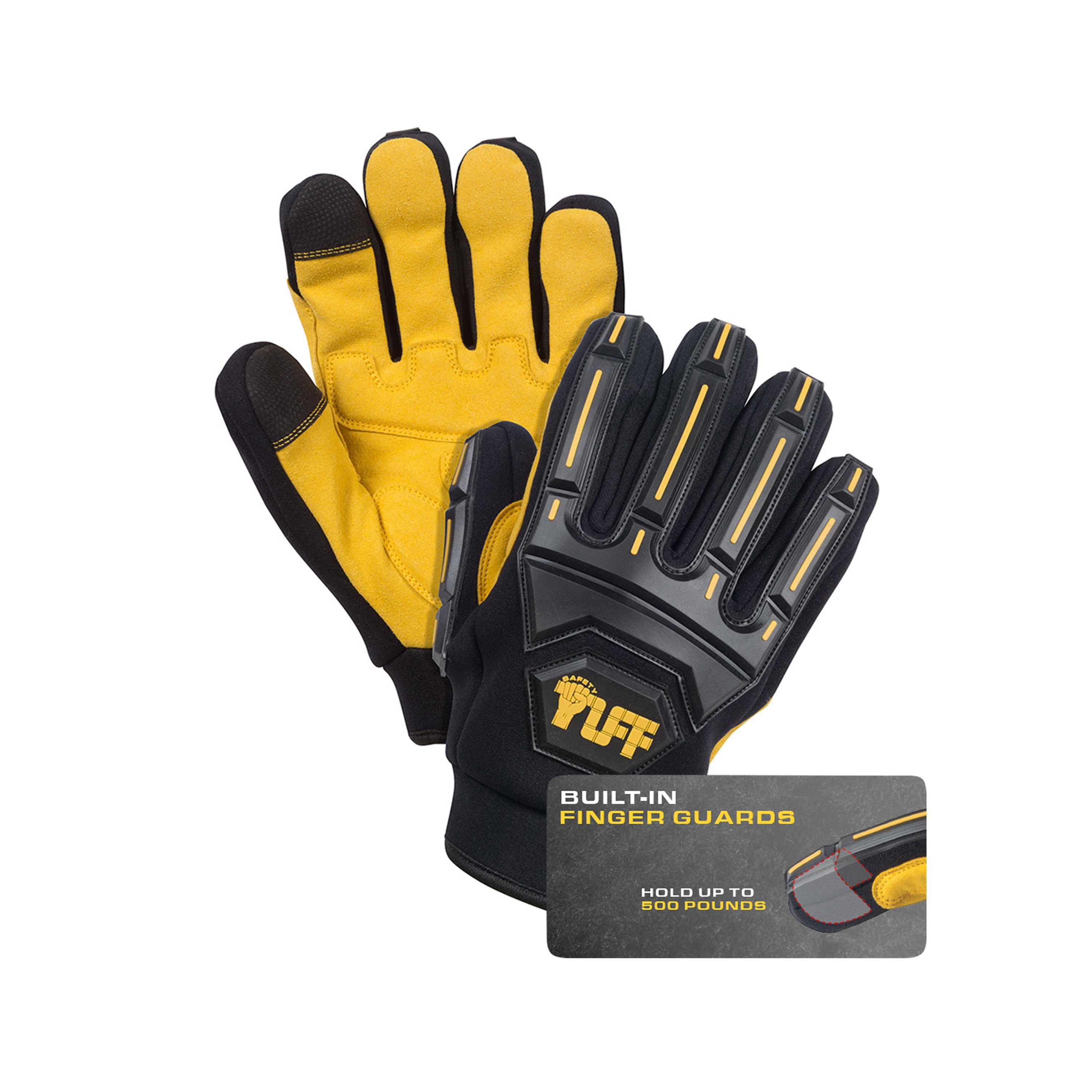 Safety TUFF 1000 Impact-Resistant Utility Gloves