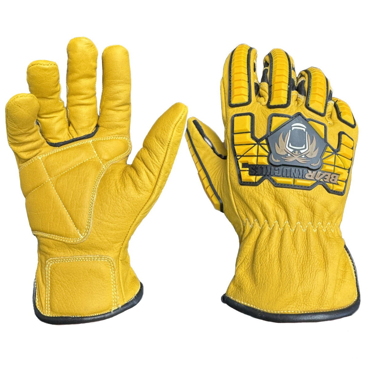 Bear Knuckles Sledge Hammer A7 Impact-Resistant Buffalo Gloves - SU375