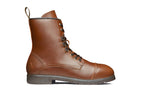 Xena Spice women’s steel toe lace-up work boots in Mystic Dune