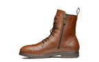 Xena Spice women’s steel toe lace-up work boots in Mystic Dune