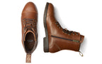 Xena Spice women’s steel toe lace-up work boots in Mystic Dune