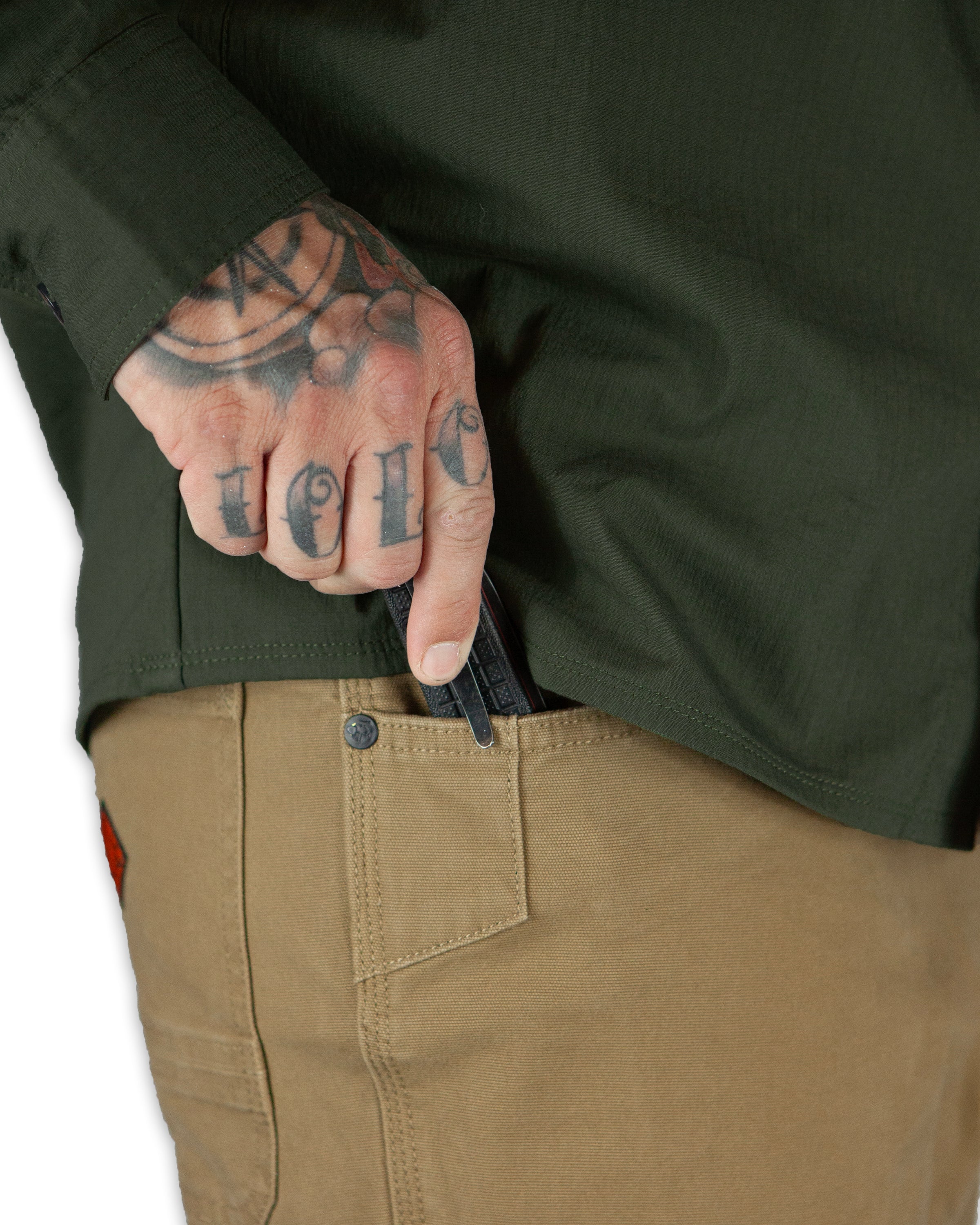 Off The Grid Trailblazer Boot Cut Work Pants – Coyote