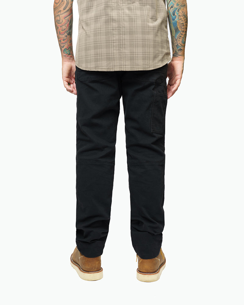 Off The Grid Trailblazer Standard Fit Work Pants – Black