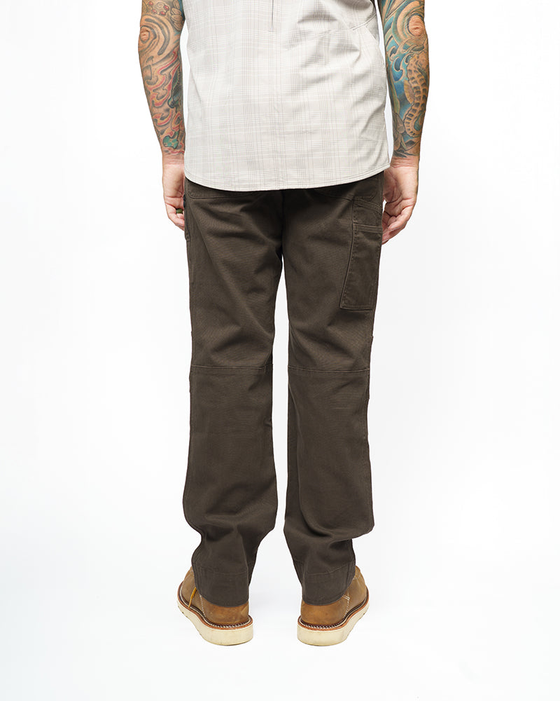 Off The Grid Trailblazer Standard Fit Work Pants – Dark Brown