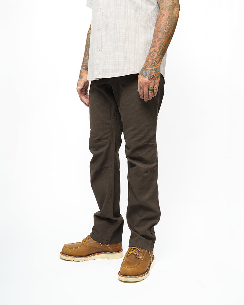 Off The Grid Trailblazer Standard Fit Work Pants – Dark Brown